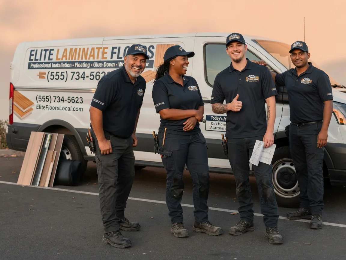 Laminate flooring installation company in New Bloomington, OH